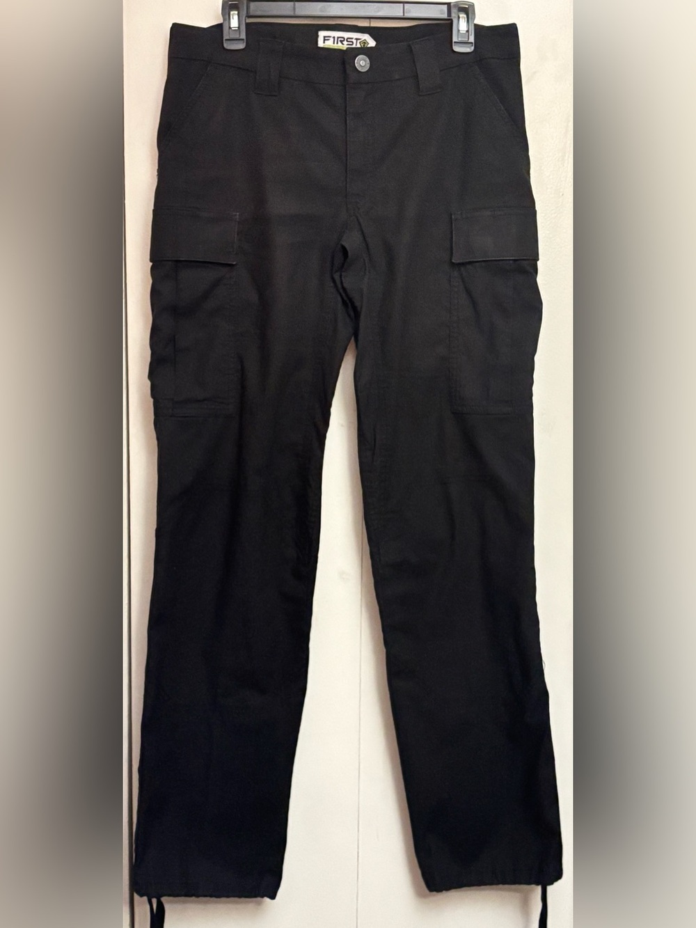 WOMENS FIRST TACTICAL BLACK BDU’S, size 10/T